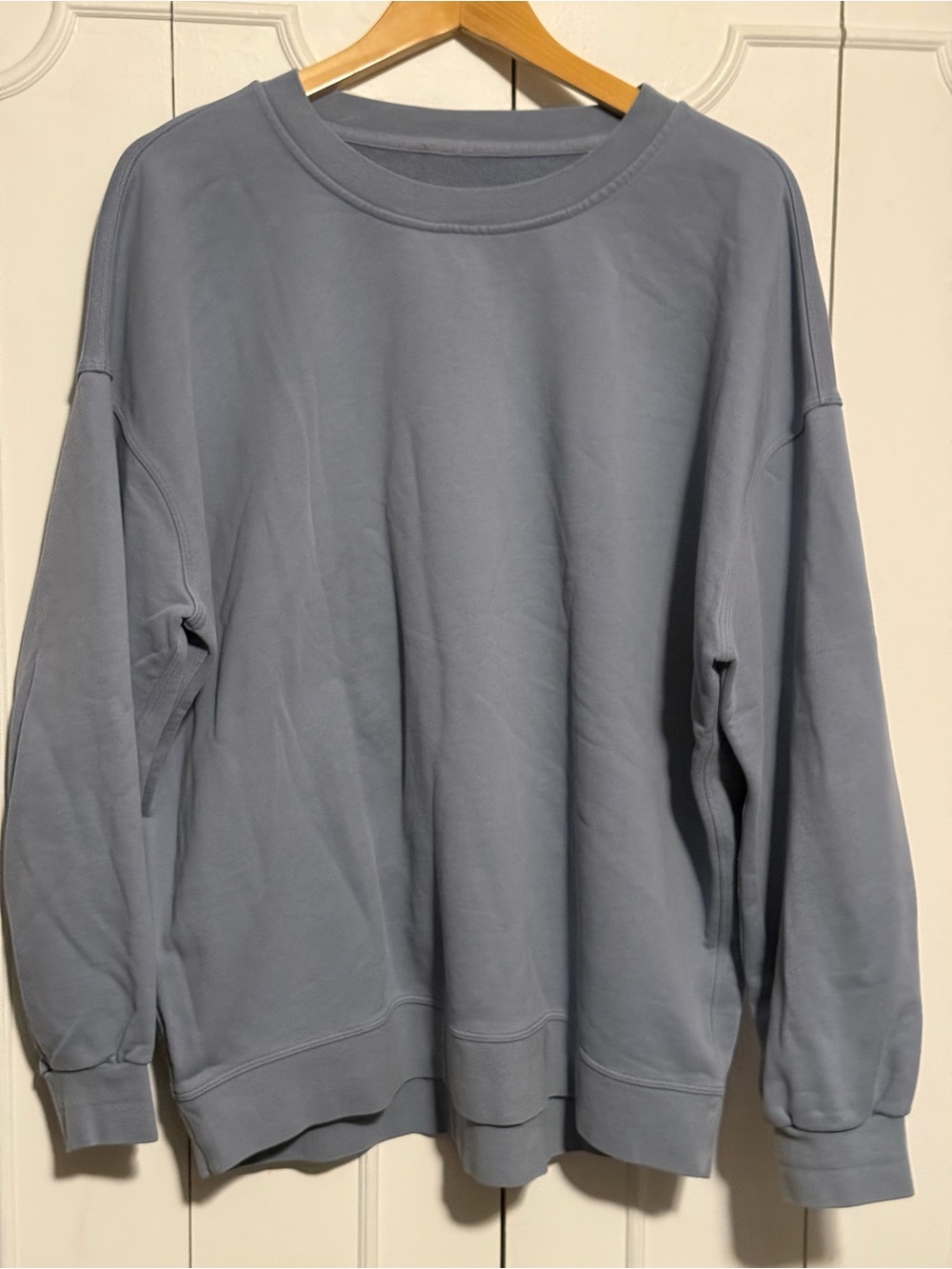 lululemon athletica Men's Crewneck Sweater in Dusty Blue